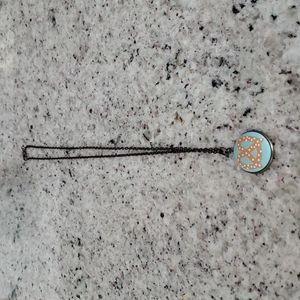 Pretzel Pendant Necklace